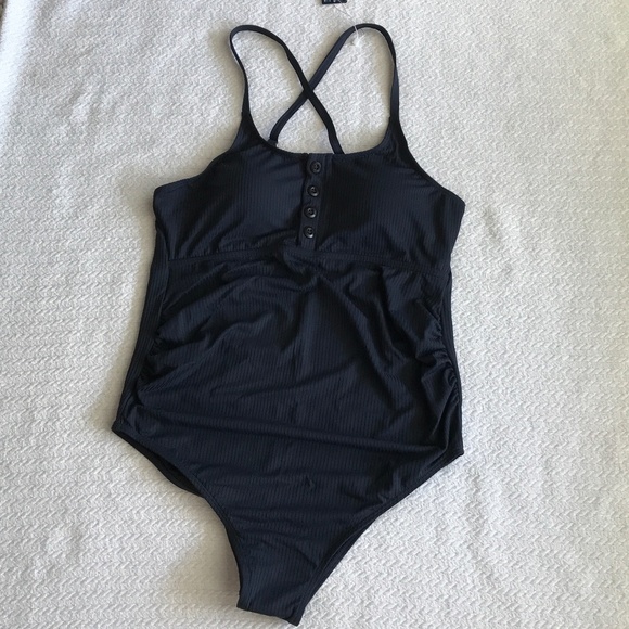 NWT SUMMER MAE NAVY FULL COVERAGE ONE PIECE - Picture 7 of 12